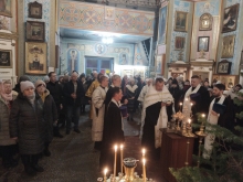 Отец благочинный возглавил праздничное Всенощное бдение в Казанском соборе 4