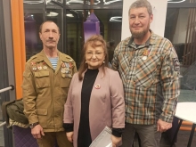 Помощник настоятеля Казанского собора встретилась с участниками СВО и членами их семей