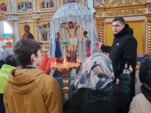 Данииловский храм посетили школьники
