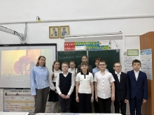 Православные гимназисты озвучили английский мультфильм и приняли участие в окружной олимпиаде