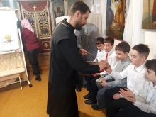 Пасхальный концерт прошёл в воскресной школе Казанского собора 10
