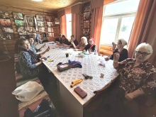 «Радость Воскресения». Встреча клуба «Крылья души» состоялась в Свято-Троицком храме села Новобирилюссы 3