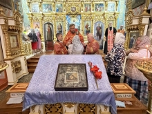 Ачинский благочинный совершил Божественную литургию в Казанском соборе в День Усекновения Главы Иоанна Крестителя 6