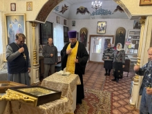 Протоиерей Павел Фролов посетил с рабочим визитом Никольские приходы сёл Большой Улуй и Новоникольское
