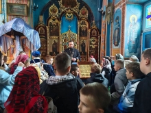 В Казанском соборе для четвероклассников СОШ № 5 провели урок ОПК 3
