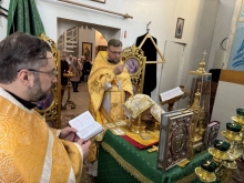Отец благочинный совершил Литургию в Данииловском храме Ачинска 3