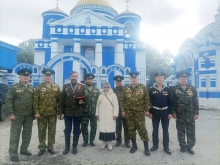 Помощник настоятеля Казанского собора встретилась с ветеранами боевых действий