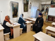 Ачинский благочинный встретился с начальником Управления образования Ачинского МО 2