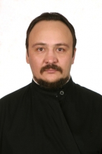 Штатный протодиакон Казанского кафедрального собора г. Ачинска Виталий Викторович Каменюк